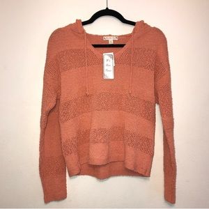 It’s Our Time NWT Knit Sweater in Apricot Medium